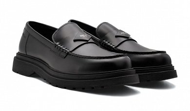 Replay Ανδρικό Loafer Pierce Lab GMC1H.000.C0200S C098 Μαύρο