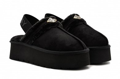 Replay Γυναικεία Παντόφλα Με Γούνα Chic Vibe GWF5A.000.C0202T