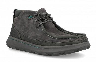 Jeep Ανδρικό Δερμάτινο Μποτάκι Kauai Wallabee Mid JM62021A