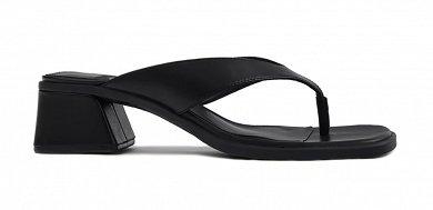 Camper Δερμάτινο Mule Kora Sandal K201912-001 Μαύρο