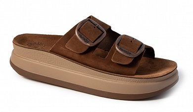Fantasy Sandals Γυναικεία Πέδιλα Zefi S1100 Cacao
