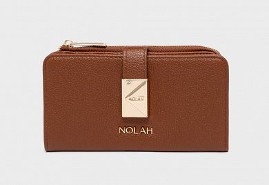 Nolah Γυναικείο Πορτοφόλι Savvina Light Brown