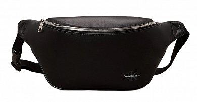 Calvin Klein Jeans Ανδρικό Τσαντάκι  Monogram Waistbag38 K50K512029 BEH Μαύρο