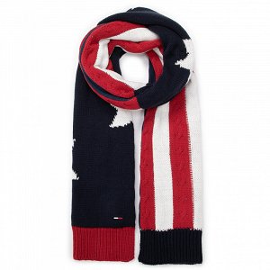 Tommy Hilfiger TJM American Knit Scarf AM0AM05419 0F7 Americana