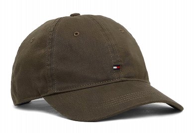 Tommy Hilfiger Th Flag Soft 6 Panel Cap AM0AM13159 RBN Χακί