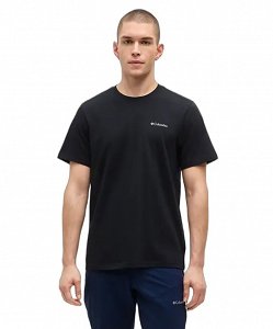 Columbia Ανδρικό Organic Cotton T-Shirt 2154991-010 Μαύρο