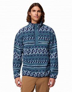 Columbia Ανδρική Μπλούζα Helvetia™ II Printed Half Snap Fleece 2098461 429 Μπλε