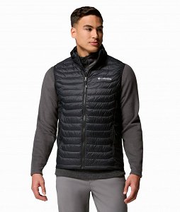 Columbia Ανδρικό Γιλέκο Powder Pass™ Hybrid Vest 2126111-010 Μαύρο