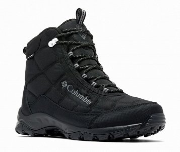 Columbia Ανδρικό Αδιάβροχο Μποτάκι Firecamp™ Boot 2099741-012 Μαύρο