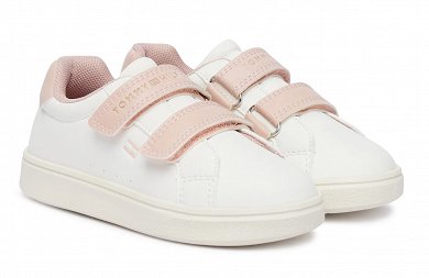 Tommy Hilfiger Παιδικό Sneaker Για Κορίτσια T1A9-35063-1355 Λευκό