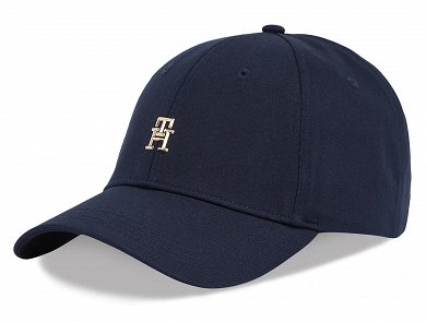 Tommy Hilfiger Καπέλο Jockey Elevated Chic Cap AW0AW17128 DW6 Μπλε
