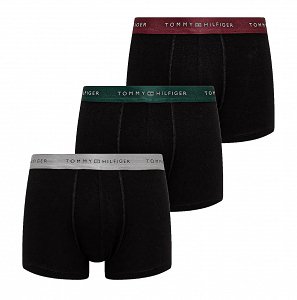 Tommy Hilfiger 3Pairs Trunk UM0UM03411 0R4 Μαύρο