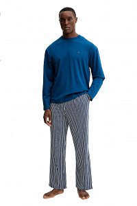 Tommy Hilfiger Σετ Ανδρικές Πιτζάμες UM0UM03602 0V2 Μπλε