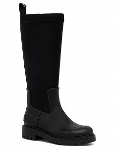 Calvin Klein High Rainboot Neoprene YW0YW02002 BEH Μαύρο