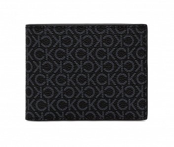 Calvin Klein Δερμάτινο Ανδρικό Πορτοφόλι LV04D1059G UB1 Μαύρο
