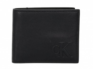 Calvin Klein Δερμάτινο Ανδρικό Πορτοφόλι LV04G1071G UB1 Μαύρο