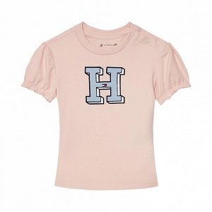 Tommy Hilfiger Baby Ithaca H Tee s/s KN0KN01873 TJQ Whimsy Pink Ροζ