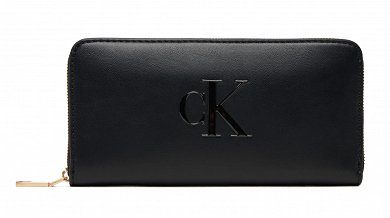 Calvin Klein Γυναικείο Μεγάλο Πορτοφόλι LV04F1077G UB1 Μαύρο