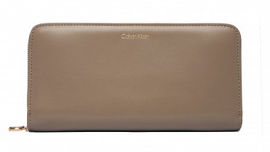 Calvin Klein Γυναικείο Μεγάλο Πορτοφόλι LV04F1093G VFU Μπεζ