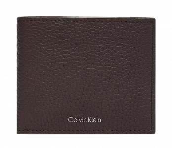 Calvin Klein Δερμάτινο Ανδρικό Πορτοφόλι LV04D1138G YG1 Καφέ
