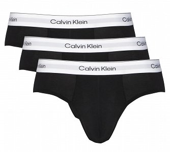 Calvin Klein Underwear Σετ 3 Ανδρικά Σλιπ LV00NB4388 UB1 Μαύρο