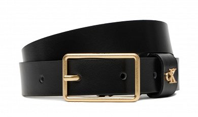 Calvin Klein Γυναικεία Δερμάτινη Ζώνη 2.5mm LV04F7050G YIH Μαύρο