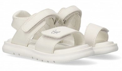 Calvin Klein Παιδικό Πέδιλο Για Κορίτσια V1A2-83240-0326 Λευκό