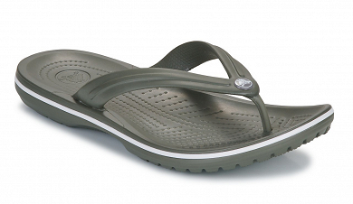 Crocs Ανδρική Σαγιονάρα Crocband Flip 11033-3J5 Γκρι