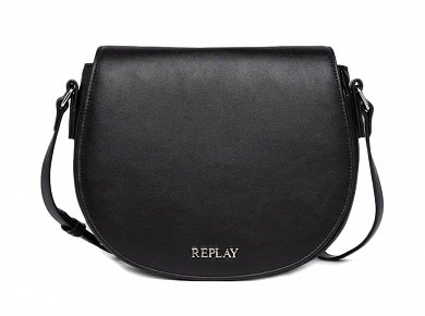 Replay Γυναικεία Crossbody Τσάντα FW3586.000.A0420A Μαύρο