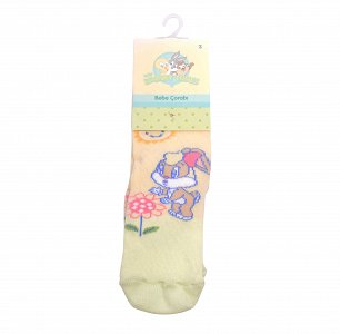 Βρεφικά Καλτσάκια  Looney Tunes 1pair 200 Κίτρινο