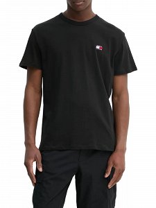 Tommy Hilfiger Ανδρικό T-Shirt Badge Tee DM0DM20322 BDS Μαύρο