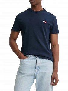 Tommy Hilfiger Ανδρικό T-Shirt Badge Tee DM0DM20322 C1G Μπλε