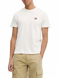 Tommy Hilfiger Ανδρικό T-Shirt Badge Tee DM0DM20322 YBL Λευκό