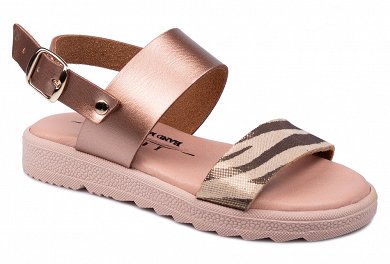Apostolidis Shoes Παιδικό Πέδιλο 250 Μπρονζε