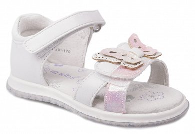 Antrin Kids Sandals Ivi-170 White