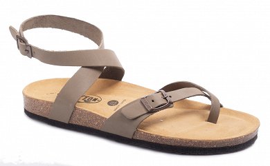 Plakton Ανατομικά Γυναικεία Σανδάλια Bankog 181204 Nobuck 2 Kaki