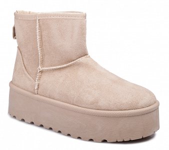 Γυναικείο Μποτάκι OX-23360 Beige