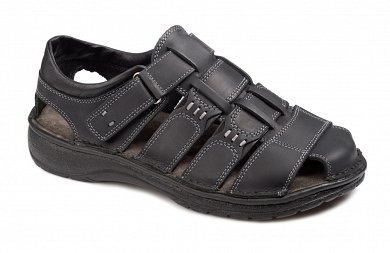 Apostolidis Shoes Ανδρικό Πέδιλο A88 Μαύρο
