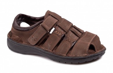 Apostolidis Shoes Ανδρικό Πέδιλο A88 Καφέ