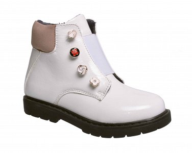Iq Kids Παιδικό Μποτάκι Για Κορίτσια Thelma-135 White