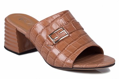 Favela Foxy Mules 0116000907 Brown
