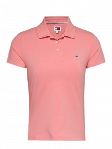 Tommy Hilfiger Γυναικείο Polo T-Shirt DW0DW17220 TIC Tickled Pink