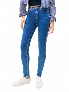 Tommy Hilfiger Γυναικείο Τζιν Παντελόνι DW0DW20220 1A5 Μπλε Skinny Fit