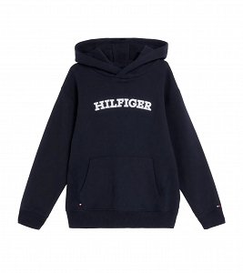 Tommy Hilfiger Arched Hoodie KB0KB08290 DW5 Desert Sky