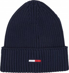 Tommy Hilfiger Tjm Flag Rib Beanie AM0AM11693 C87 Blue