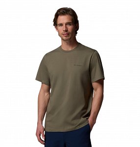 Columbia Ανδρικό Organic Cotton T-Shirt 2154991-397 Χακί
