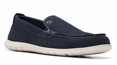Clarks Flexway Step 26176955 Navy Suede