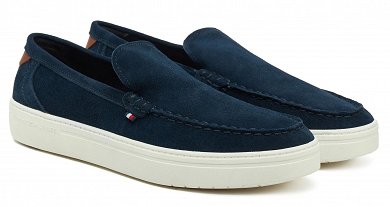 Tommy Hilfiger Modern Light Hybrid Suede Loafer FM0FM05354 DW5 Μπλε
