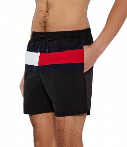 Tommy Hilfiger Ανδρικό Μαγιό UM0UM03474 BDS Μαύρο