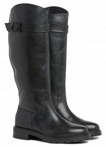 Tommy Hilfiger Th Monochromatic Long Bikerboot FW0FW07486 BDS Black